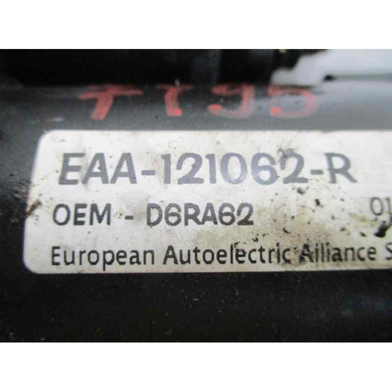 Recambio de motor arranque para opel kadett e 1.6 referencia OEM IAM  D6RA62 