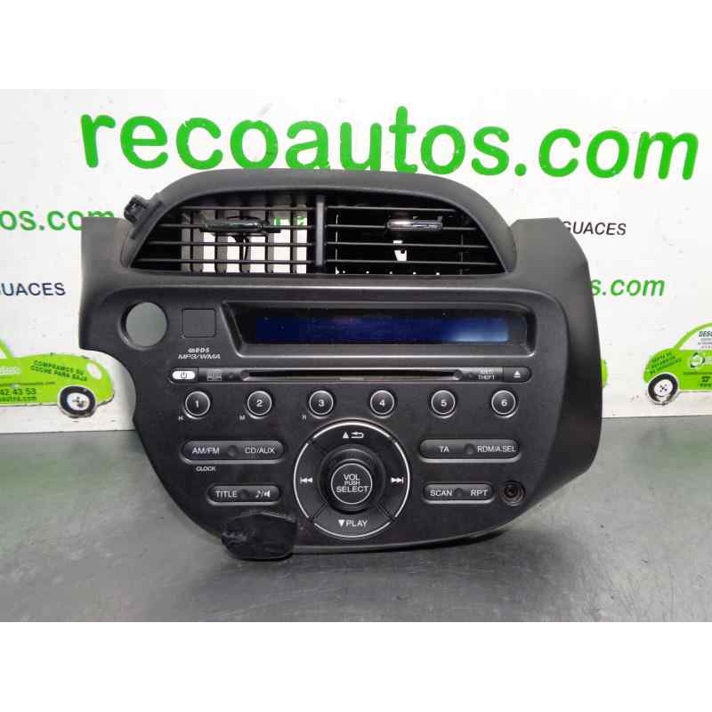 Recambio de sistema audio / radio cd para honda jazz (ge) 1.3 cat referencia OEM IAM 39101TF2G211 39100TF0G20ZA 