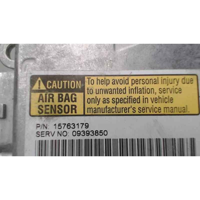 Recambio de centralita airbag para general motors chevrolet tahoe 5.3 lt referencia OEM IAM 15763179 09393850 09393850