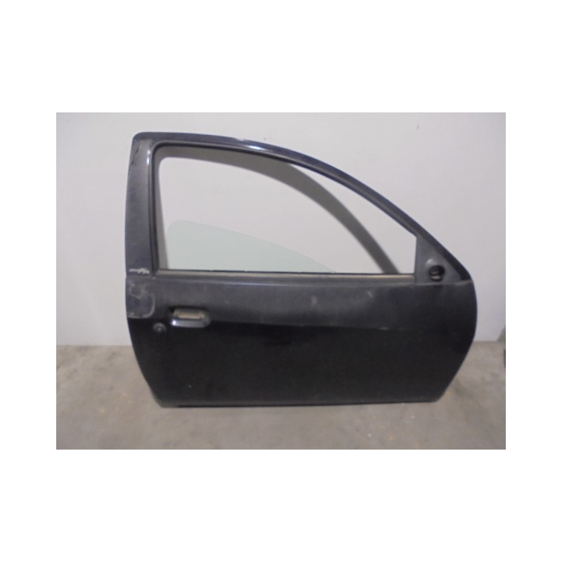 Recambio de puerta delantera derecha para ford ka (ccq) básico referencia OEM IAM  NEGRA 3 PUERTAS