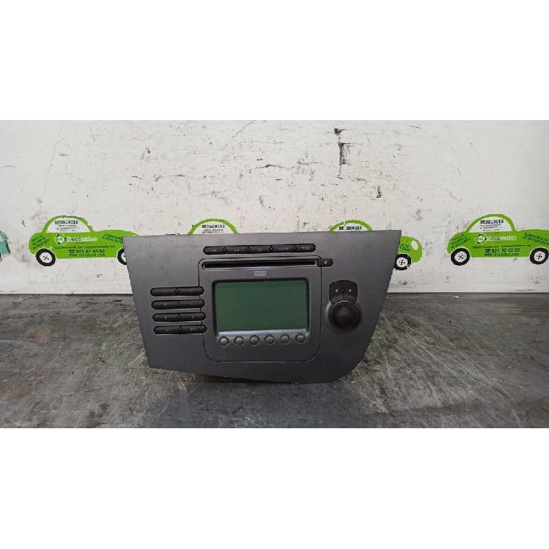 Recambio de sistema audio / radio cd para seat leon (1p1) reference referencia OEM IAM 1P1035186X  