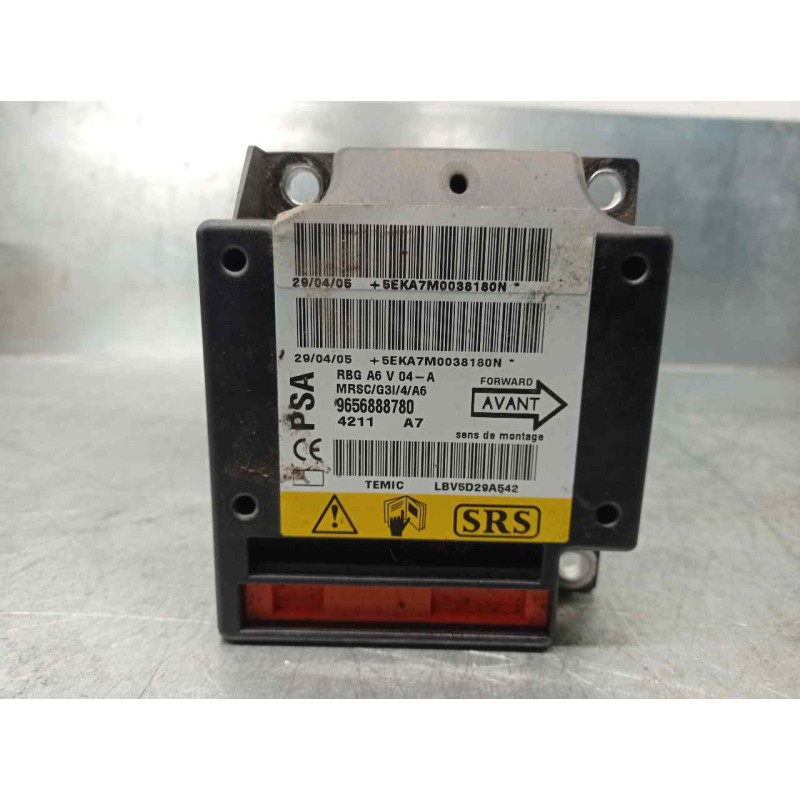 Recambio de centralita airbag para citroen c2 1.4 hdi referencia OEM IAM  5EKA7M0038180N TEMIC