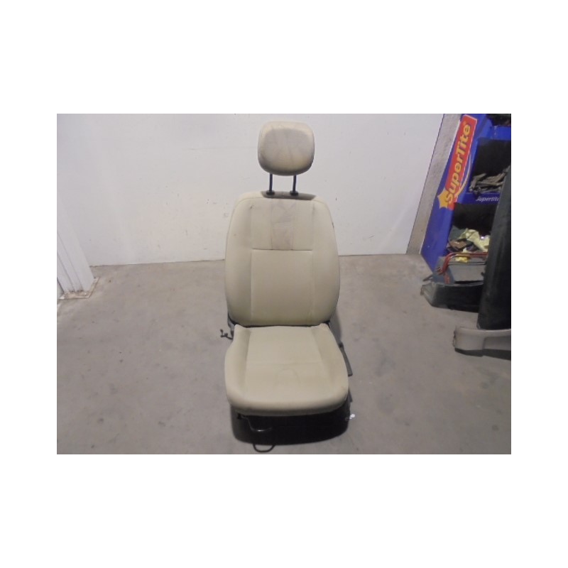 Recambio de asiento delantero izquierdo para renault fluence dynamique referencia OEM IAM  TELA BEIGE 4 PUERTAS