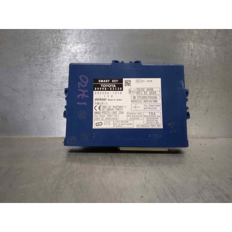 Recambio de modulo electronico para lexus is 250c 2.5 v6 cat referencia OEM IAM 8999053130 2325001310 DENSO