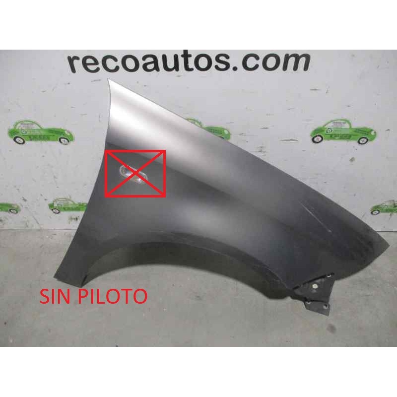 Recambio de aleta delantera derecha para seat toledo (5p2) 1.9 tdi referencia OEM IAM  GRIS CENIZA 