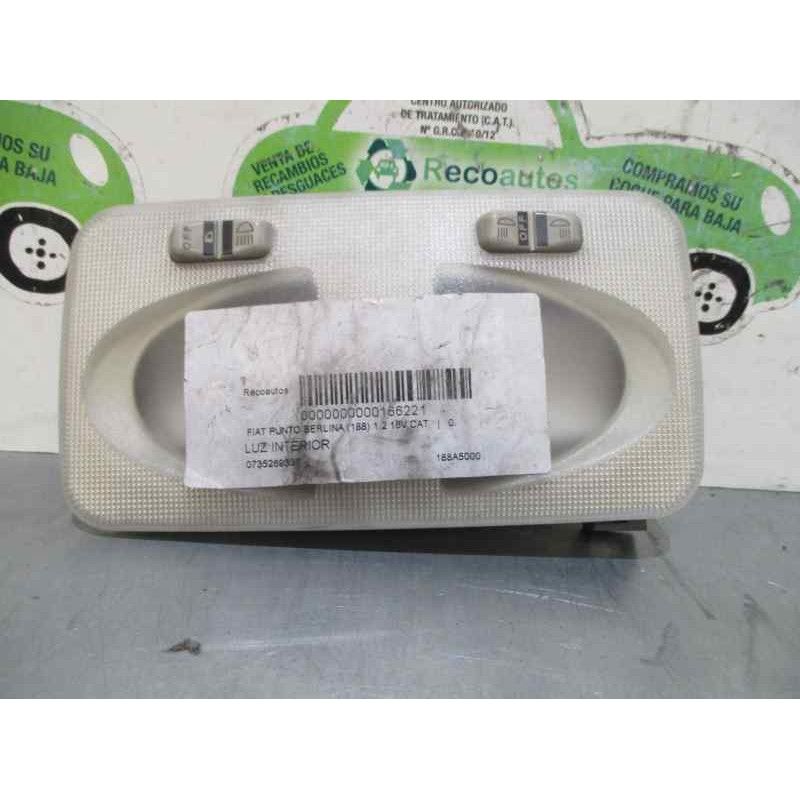 Recambio de luz interior para fiat punto berlina (188) 1.2 16v cat referencia OEM IAM 0735269336  