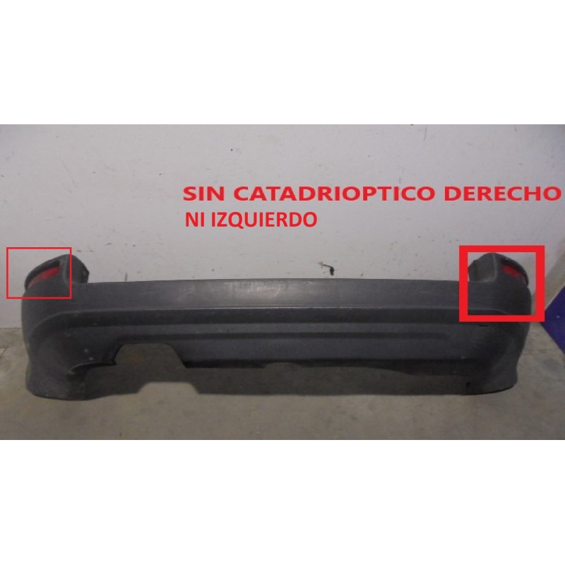 Recambio de paragolpes trasero para volvo xc90 d5 momentum referencia OEM IAM  NEGRO 5 PUERTAS