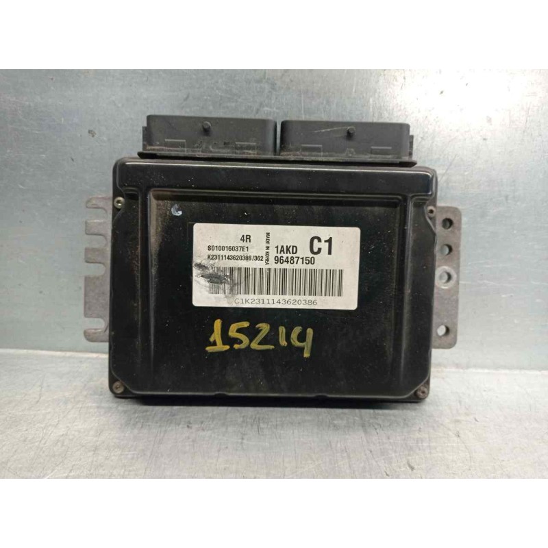 Recambio de centralita motor uce para chevrolet tacuma se referencia OEM IAM 96487150 S010016037E1 