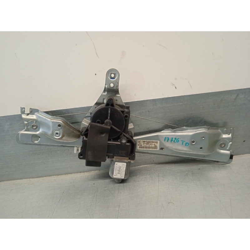 Recambio de elevalunas trasero derecho para peugeot 308 1.6 hdi fap referencia OEM IAM 9675462980 977840200 BROSE