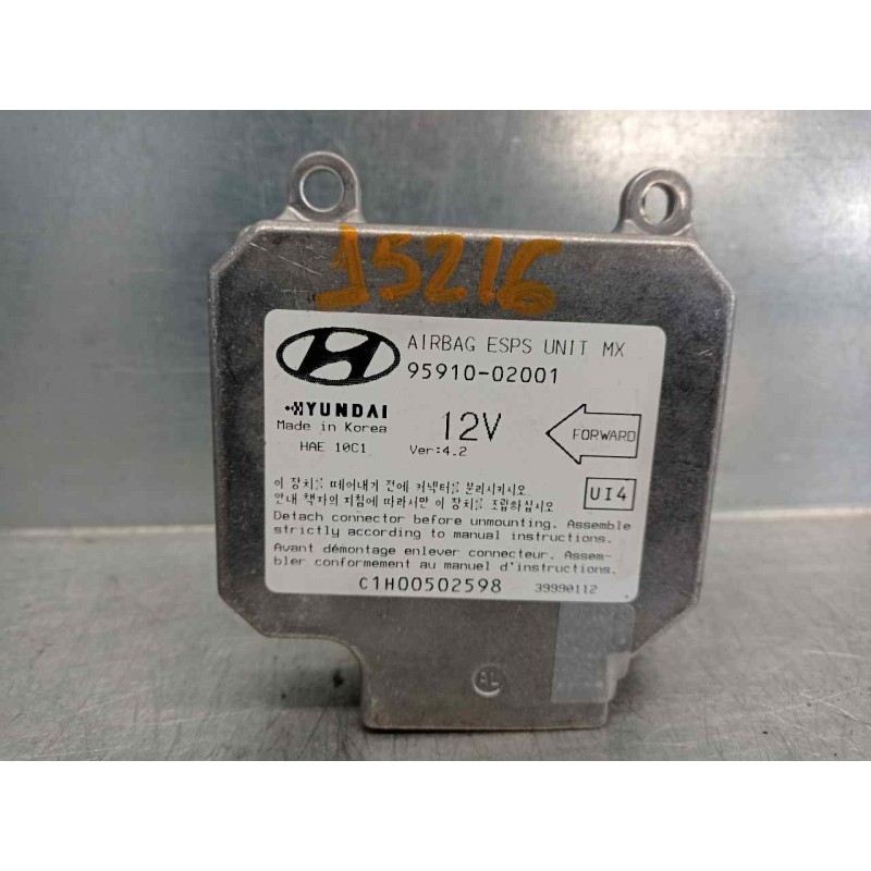 Recambio de centralita airbag para hyundai atos (mx) gls referencia OEM IAM 9591002001  