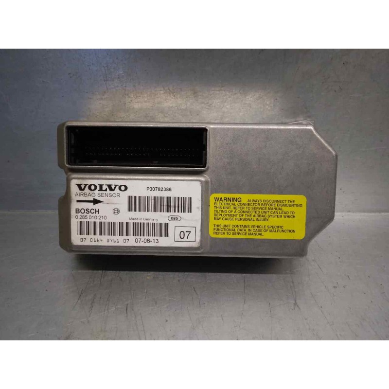 Recambio de centralita airbag para volvo xc90 2.4 diesel cat referencia OEM IAM P30782386 0285010210 BOSCH