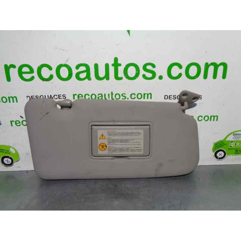 Recambio de parasol derecho para nissan x-trail (t30) 2.2 dci diesel cat referencia OEM IAM   