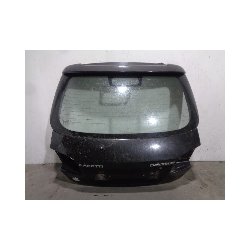 Recambio de porton trasero para chevrolet lacetti cdx referencia OEM IAM 96476513 NEGRO 5 PUERTAS