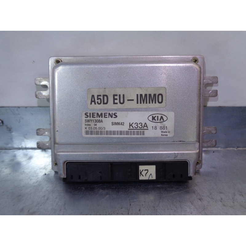 Recambio de centralita motor uce para kia rio 1.5 cat referencia OEM IAM K33A 5WY1308A SIEMENS