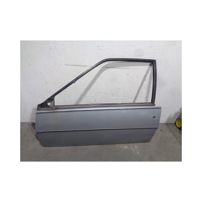 Recambio de puerta delantera izquierda para renault fuego 2.0 referencia OEM IAM  GRIS 3 PUERTAS