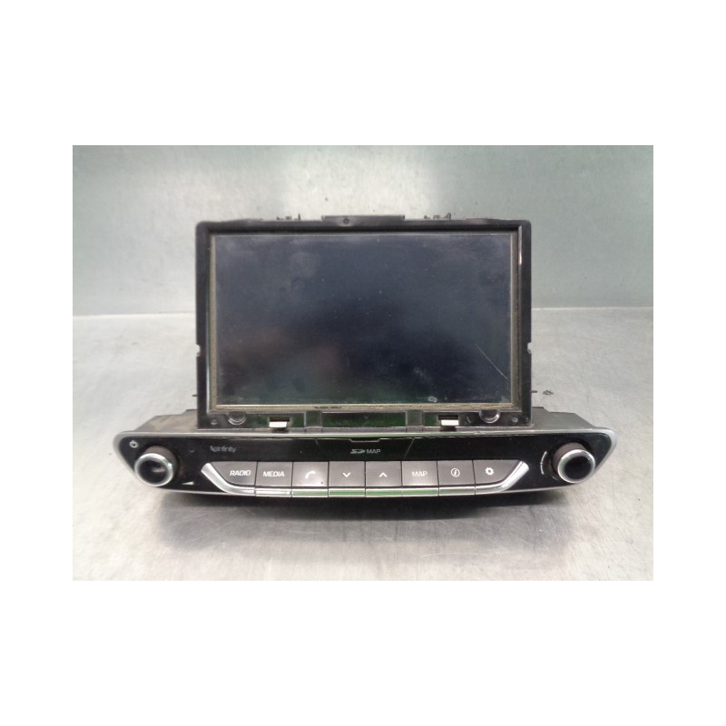 Recambio de pantalla multifuncion para hyundai ioniq referencia OEM IAM 96550G2251  