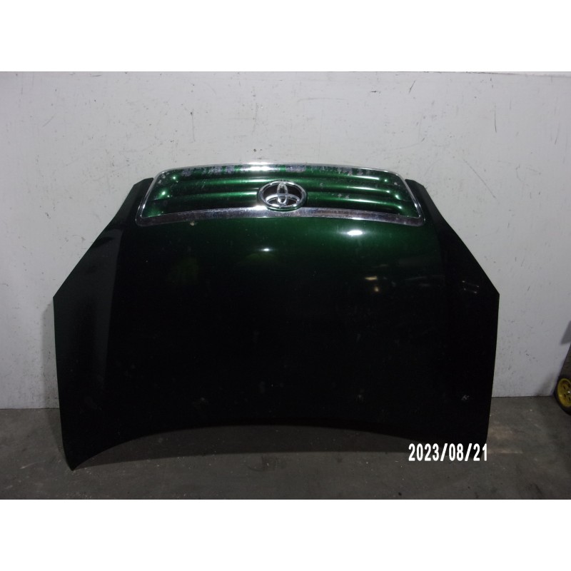 Recambio de capot para toyota avensis verso (m20) 2.0 turbodiesel cat referencia OEM IAM 5330144040 VERDE 