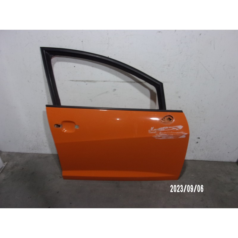 Recambio de puerta delantera derecha para seat ibiza (6j5) fr referencia OEM IAM 6J4831056 NARANJA 5PUERTAS