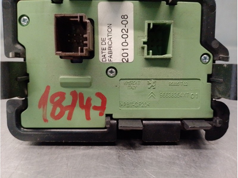 Recambio de modulo electronico para peugeot 5008 1.6 hdi fap cat (9hz / dv6ted4) referencia OEM IAM 96638354XT  
