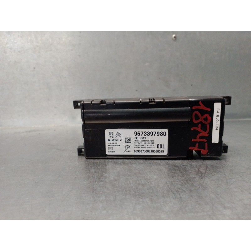 Recambio de modulo electronico para peugeot 5008 1.6 hdi fap cat (9hz / dv6ted4) referencia OEM IAM 9673397980  