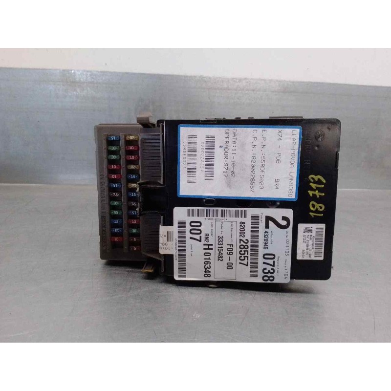 Recambio de caja reles / fusibles para renault laguna ii (bg0) 1.9 dci diesel referencia OEM IAM 8200228557 