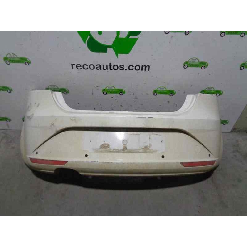 Recambio de paragolpes trasero para seat leon (1p1) 1.9 tdi referencia OEM IAM  BLANCO 5 PUERTAS