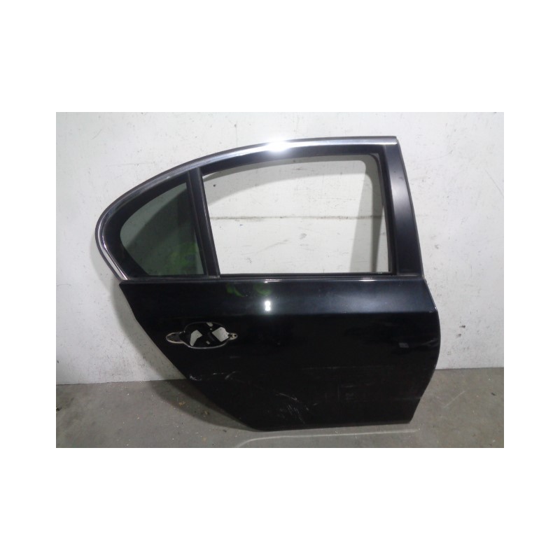 Recambio de puerta trasera derecha para bmw serie 5 berlina (e60) referencia OEM IAM 41009631832 NEGRA 4 PUERTAS