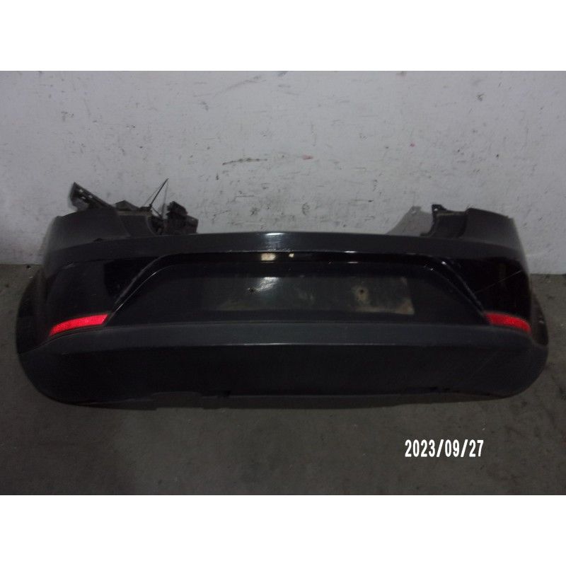 Recambio de paragolpes trasero para seat ibiza (6j5) 1.4 tdi referencia OEM IAM 6J3807421 NEGRO 3 PUERTAS