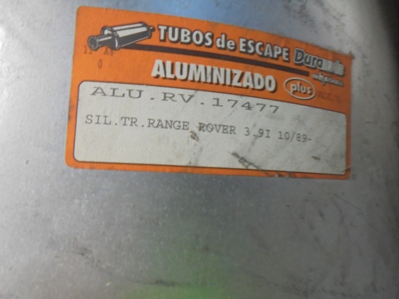 Recambio de tubo escape trasero para land rover range rover referencia OEM IAM   