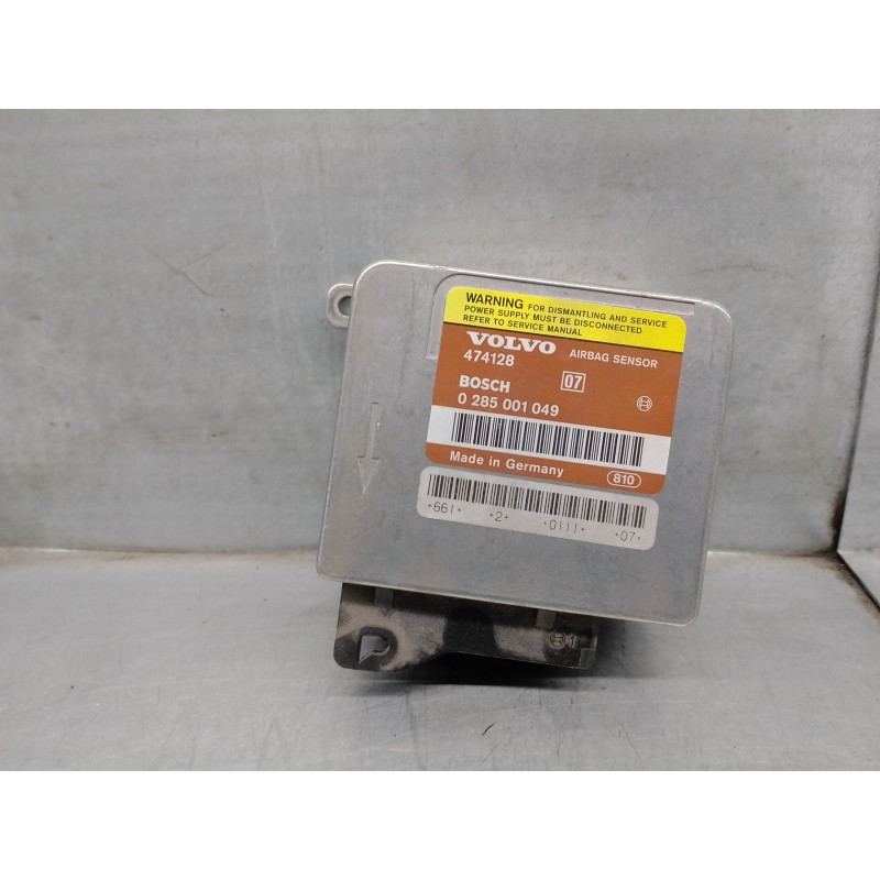 Recambio de centralita airbag para volvo serie 460 1.9 turbodiesel referencia OEM IAM 474128 0285001049 BOSCH