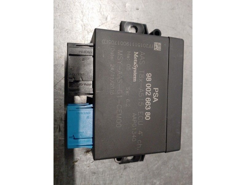 Recambio de modulo electronico para peugeot 3008 1.2 12v e-thp / puretech referencia OEM IAM 9800266380 AAST8X515 