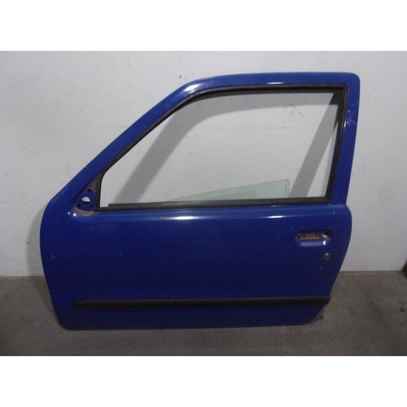 Recambio de puerta delantera izquierda para fiat seicento (187) 1.1 referencia OEM IAM  AZUL 3 PUERTAS