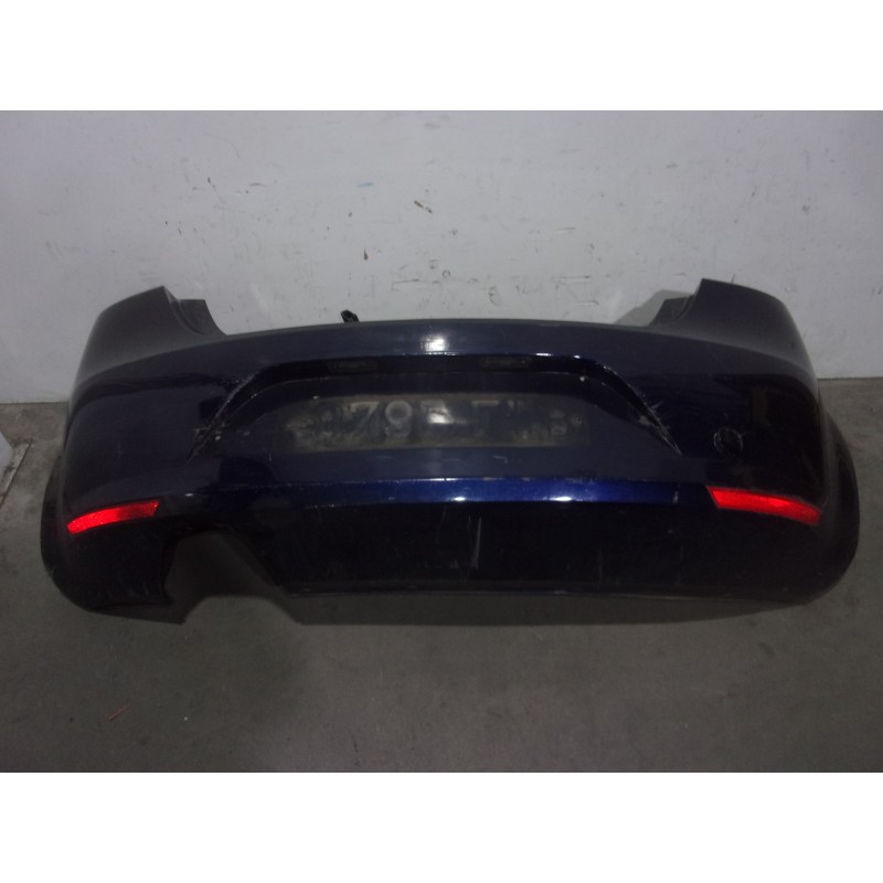 Recambio de paragolpes trasero para seat leon (1p1) 1.9 tdi referencia OEM IAM 1P0807421 AZUL 5 PUERTAS