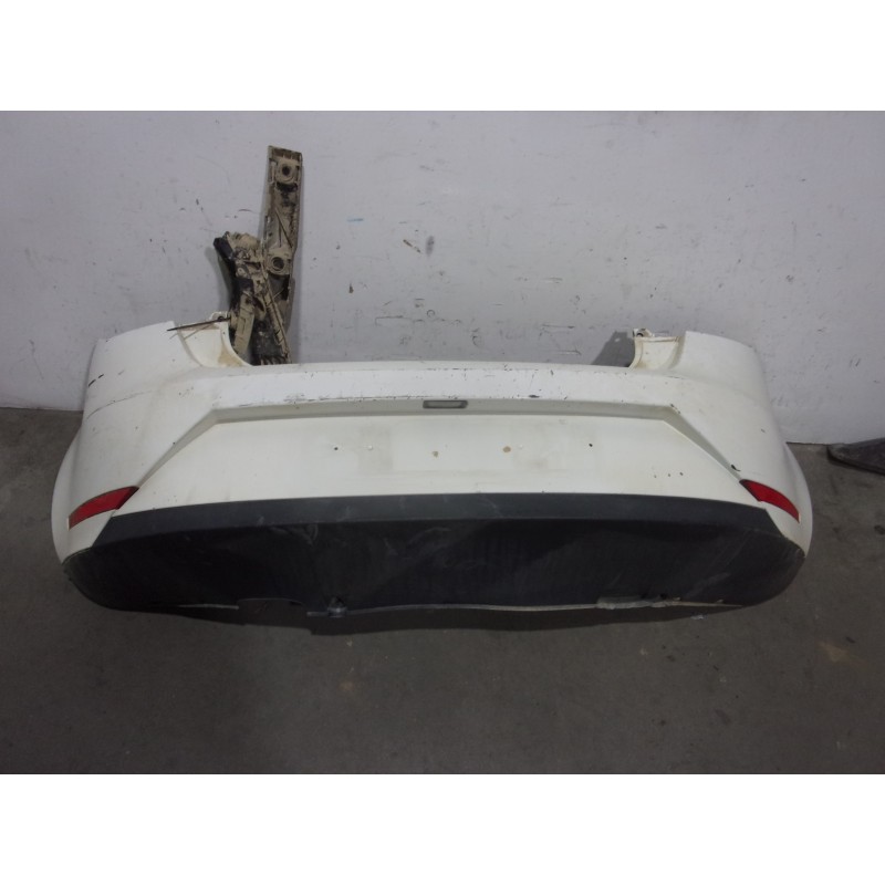 Recambio de paragolpes trasero para seat ibiza (6j5) 1.2 tdi referencia OEM IAM 6J3807421E BLANCO 3 PUERTAS