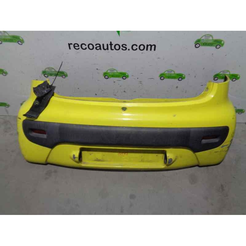 Recambio de paragolpes trasero para peugeot 107 1.0 cat (384f) referencia OEM IAM  AMARILLO 5 PUERTAS