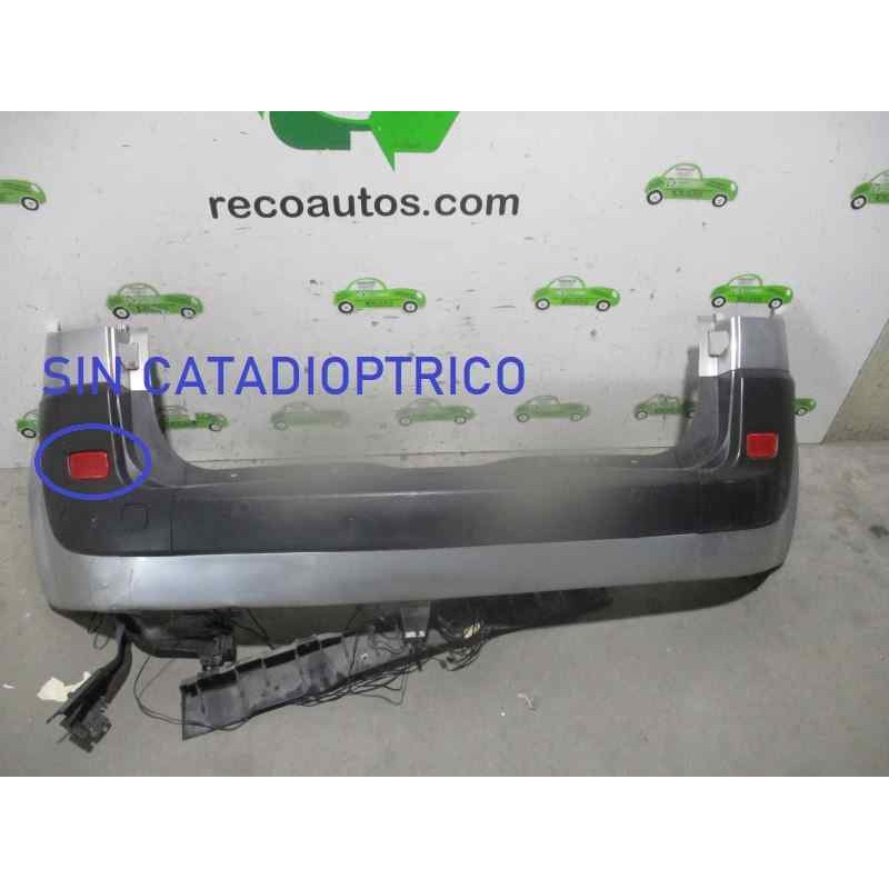 Recambio de paragolpes trasero para renault scenic ii 1.5 dci diesel referencia OEM IAM  GRIS 5 PUERTAS