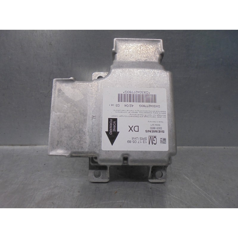 Recambio de centralita airbag para opel vectra c berlina 2.0 dti referencia OEM IAM 13170589 330518650 SIEMENS