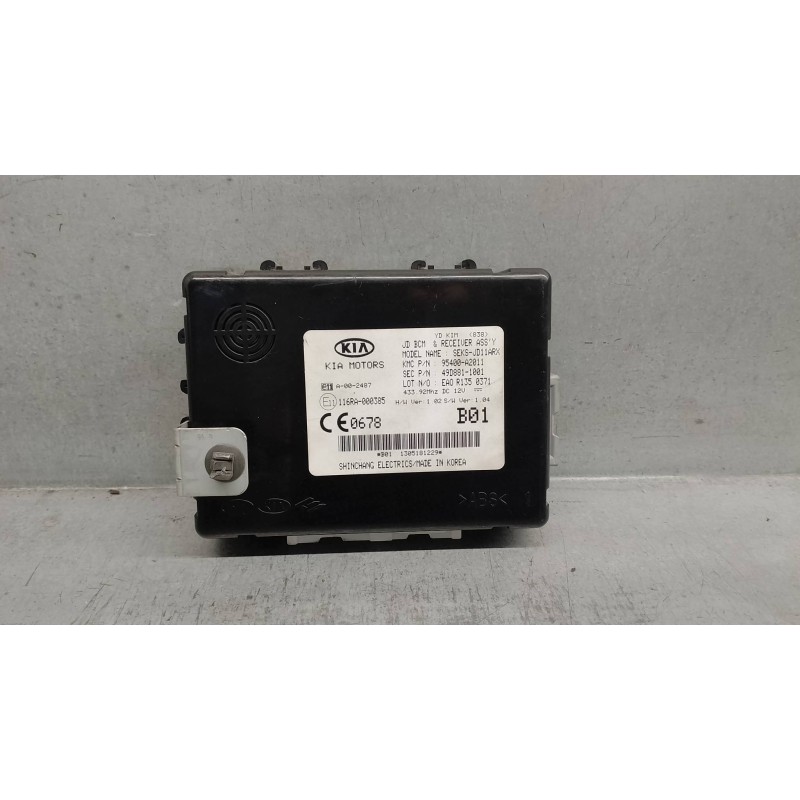 Recambio de modulo electronico para kia cee´d 1.4 crdi cat referencia OEM IAM 116RA000385 49D8811001 