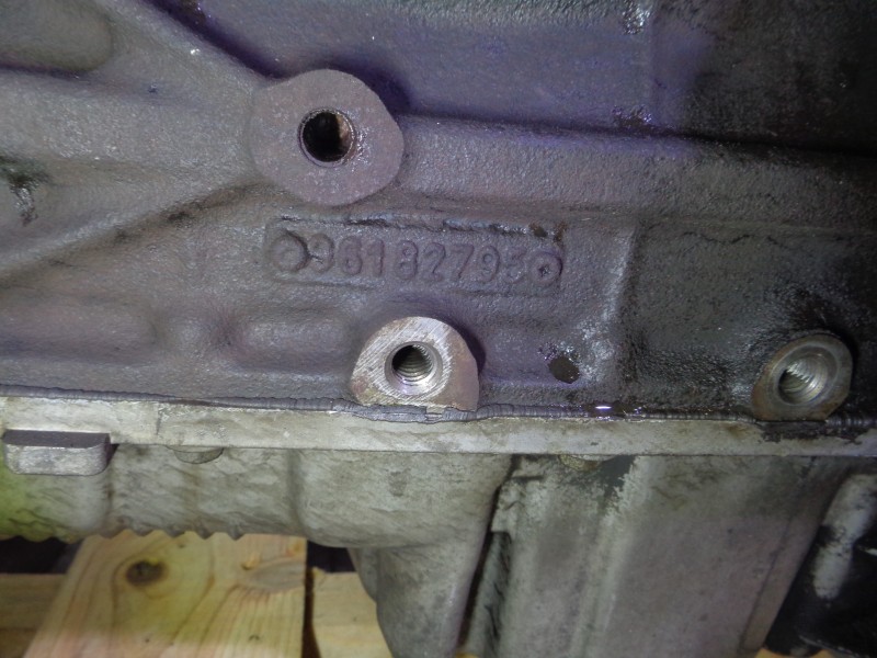 Recambio de motor completo para daewoo lanos 1.6 cat referencia OEM IAM A16DMS 204722B 96184154