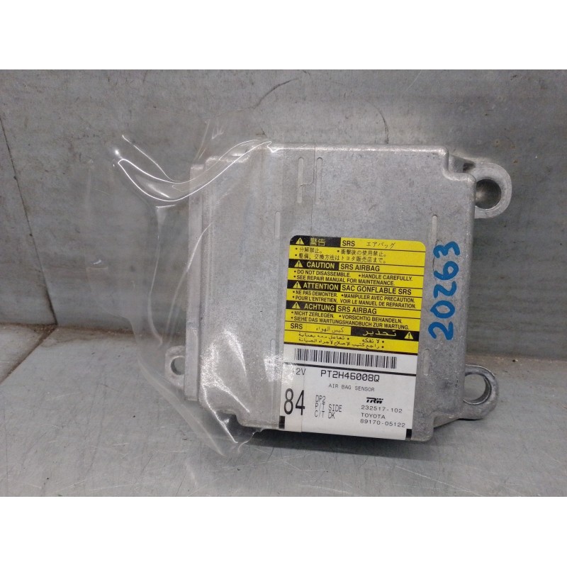 Recambio de centralita airbag para toyota avensis berlina (t25) 2.0 d-cat referencia OEM IAM 8917005122 232517102 