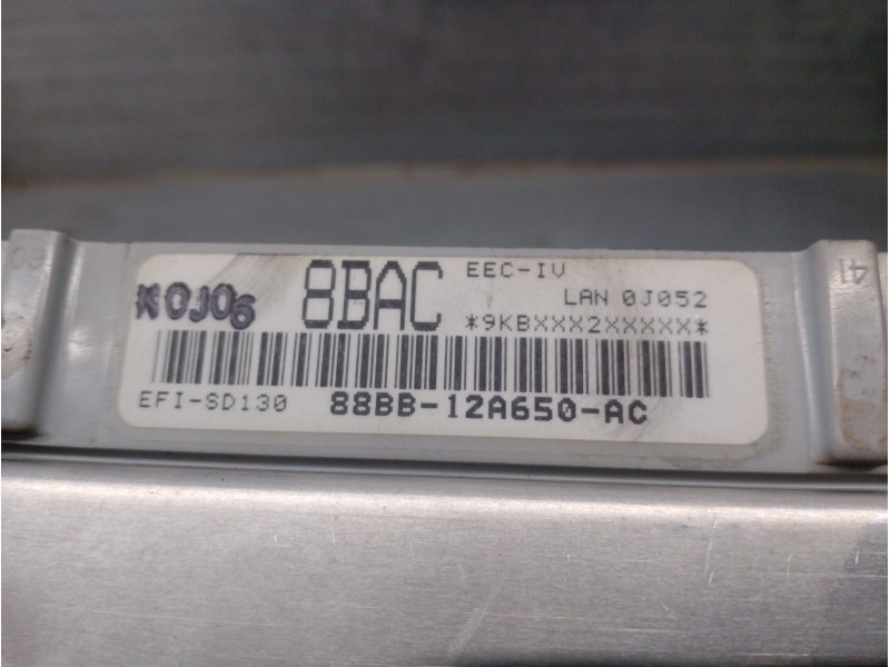 Recambio de centralita motor uce para ford sierra berlina referencia OEM IAM 88BB12A650AC 88BB12A650AC 