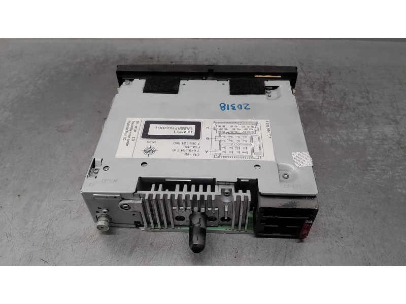 Recambio de sistema audio / radio cd para fiat doblo cargo 1.6 jtdm 16v cat referencia OEM IAM 7355124860  