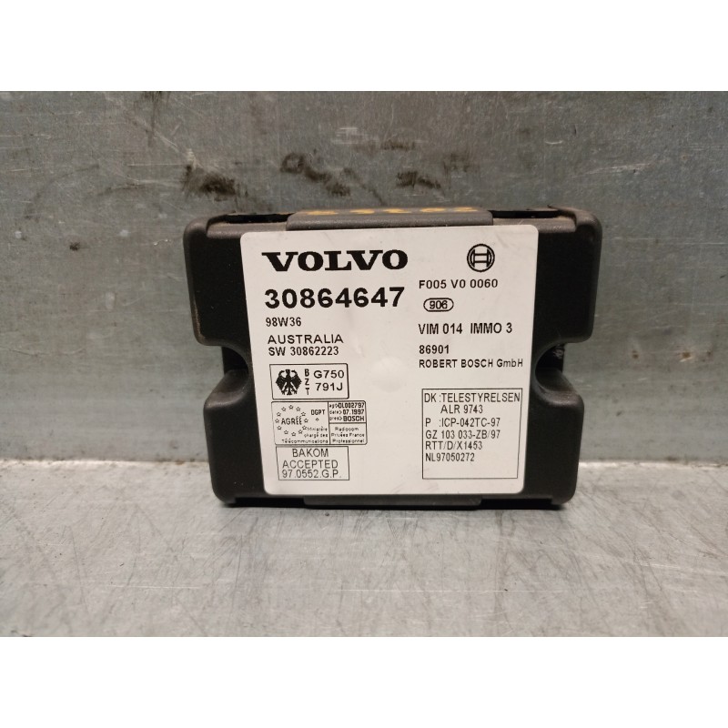 Recambio de modulo electronico para volvo v40 familiar td referencia OEM IAM 30864647  