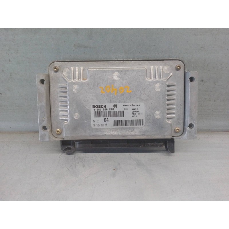 Recambio de centralita motor uce para peugeot 206 berlina 1.6 referencia OEM IAM 9632693980 0261206216 BOSCH