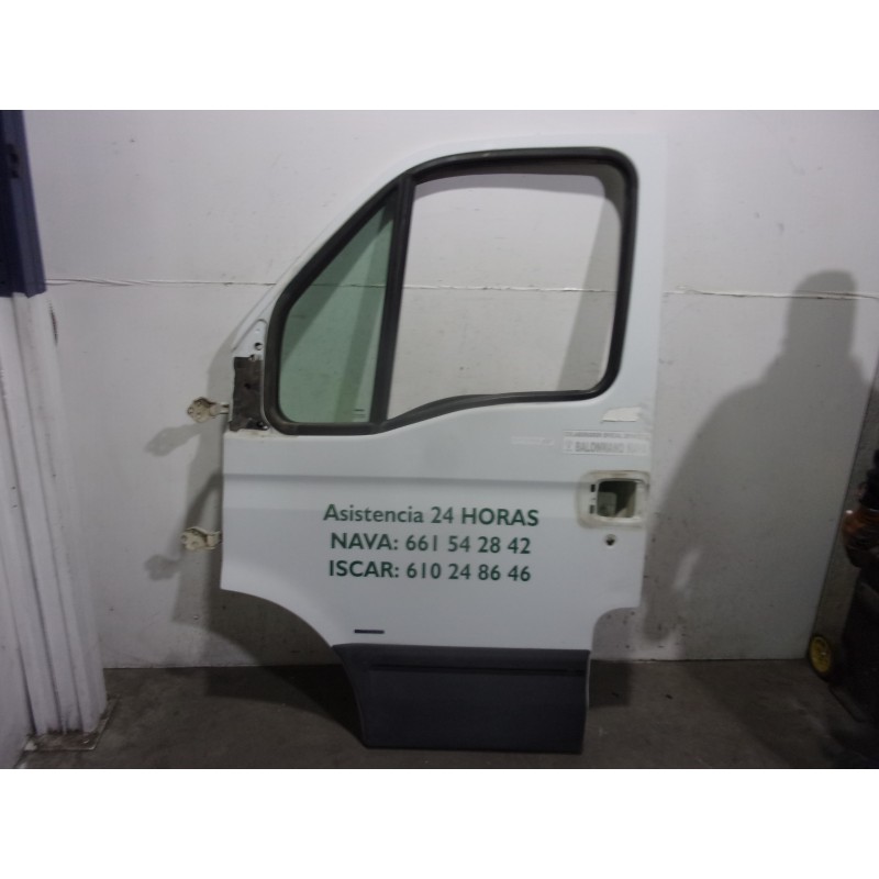Recambio de puerta delantera izquierda para iveco daily caja cerrada (2006 =>) 2.3 diesel cat referencia OEM IAM 99460119 BLANCA
