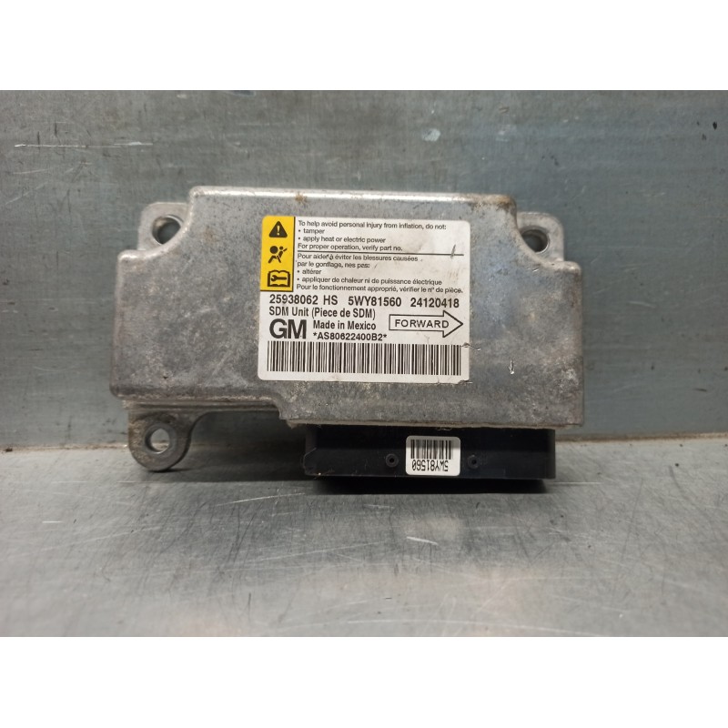 Recambio de centralita airbag para chevrolet hhr 2.4 16v referencia OEM IAM 20988223 5WY81560 GM