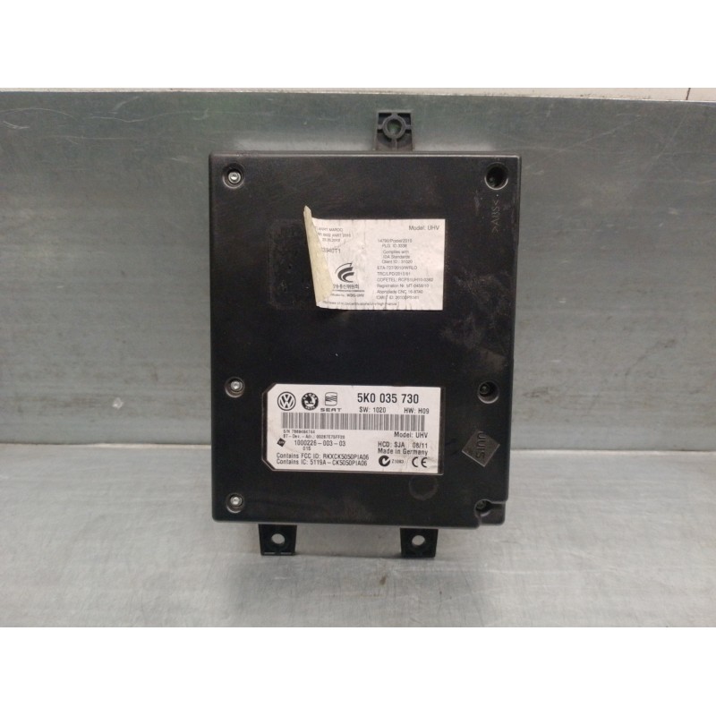 Recambio de modulo electronico para seat ibiza (6j5) 1.6 tdi referencia OEM IAM 5K0035730 100022600303 