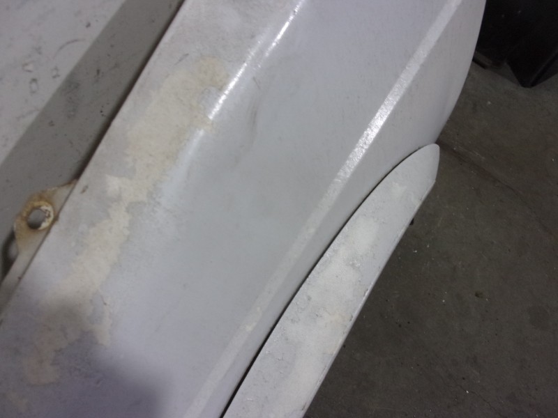Recambio de aleta delantera izquierda para citroen c15 1.8 diesel (161) referencia OEM IAM 95592899 BLANCA 