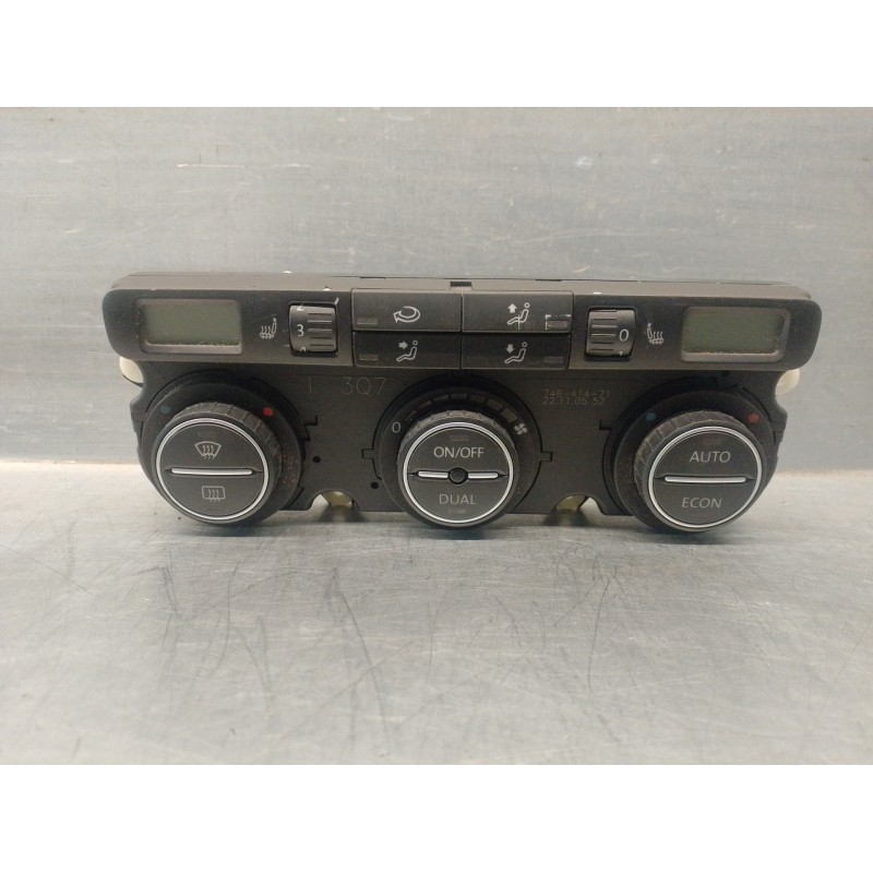 Recambio de mando climatizador para volkswagen jetta (1k2) 1.9 tdi referencia OEM IAM 1K0907044BE 5HB00873131 