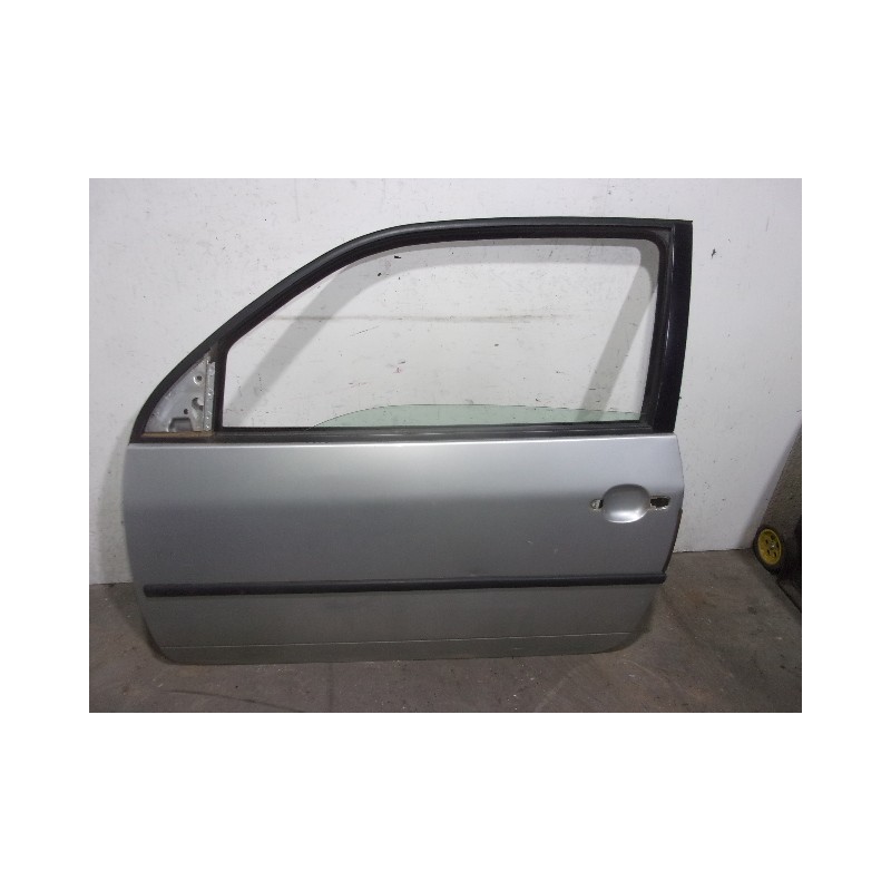 Recambio de puerta delantera izquierda para seat arosa (6h1) 1.0 referencia OEM IAM 6X3831051AJ GRIS 3 PUERTAS